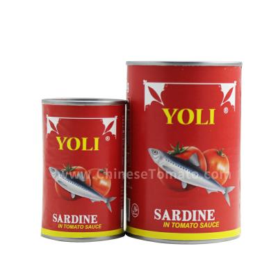 China Canned Top Canned Fish Canned Mackerel With BRC HACCP Tin Fish HALAL for sale