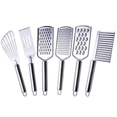 China Sustainable Multifunctional Kitchen Instrument , Stainless Steel Vegetable Tools Food Grater for sale