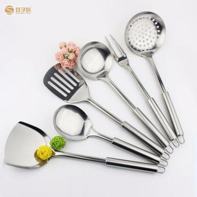 China Sustainable Wholesale Stainless Steel Kitchen Tools Kitchen Utensil Set for sale