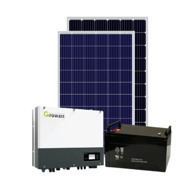 China Home Multi Purpose Single Crystal Panel Photovoltaic Electricity Household Silicon Hybrid Solar System for sale