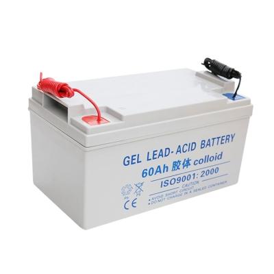 China Please see details page wholesale UPS system 12V 60Ah sealed lead acid gel battery GEL solar system battery for sale