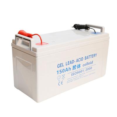 China Please see details page wholesale custom fashionable 12V 150Ah gel battery GEL solar system lead acid battery for sale