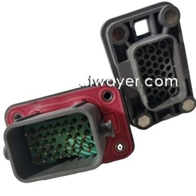 China 5 Pin Male Arrays PBT 32 ECU Gold Connector for sale