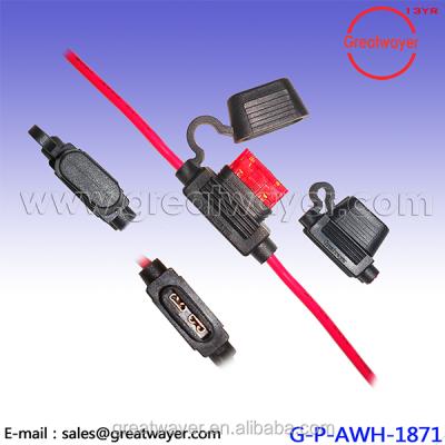 China Automotive PVC 45P Mount / Fuse Wire Harness / JST 187 Female Connector 5 Amp 12AWG for sale