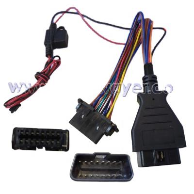 China Mini Automobile OBD II GPS GPRS GSM Car Tracker OBD Wiring Harness for sale