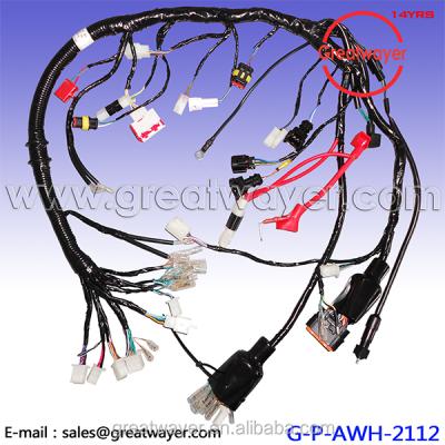 China Motorcycle 33 Pin Connector Suzuki Motorcycle Engine Wire Harness for sale