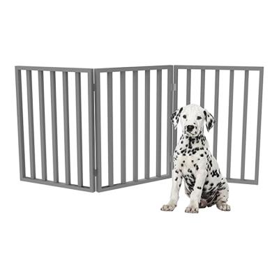 China Wooden Pet Free Standing Pet Door For Dogs, Cats, And Pets for sale