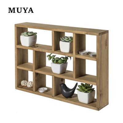 China China Adjustable Wall Shelf Kitchen Shelves 9 Slots (Other) Floating Wall Storage Shelf for sale