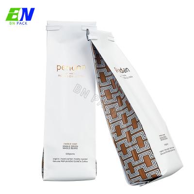 China Customized Printing Coffee Packaging Side Gusset Pouch For Coffee Beans for sale