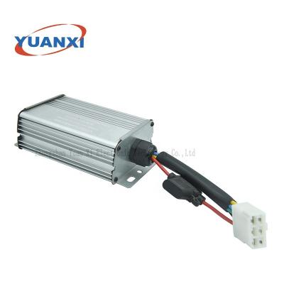 China Aluminum Non-Isolation DC Step Down Converter 36V 48V 60V 72V 84V 96V 108V 120V 135V to 12V 13.8V 20A 240W E-bike DC Converter for sale