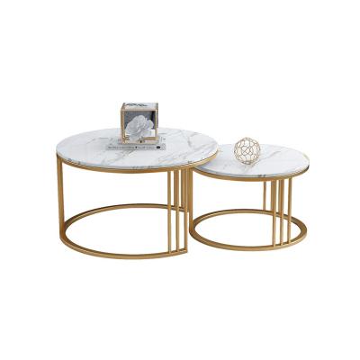 China Marble Side Modern Center Design Coffee Gold Living Room Marble Side Table for sale