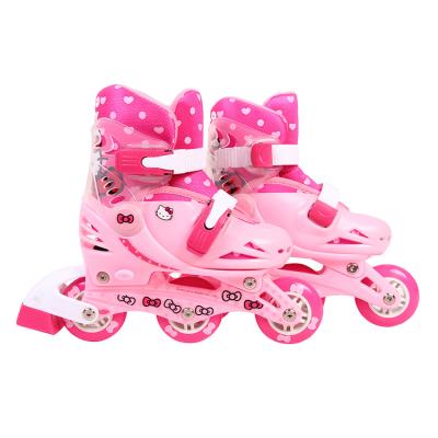 China Wholesale Roller Foot PU Integrated Skate Combo Set Comfortable And Odorless Skate for sale