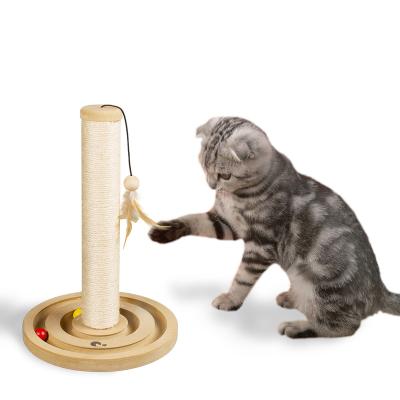 China Viable Wholesale Interactive Cat Scratching Scratching Intelligence Board Post for sale