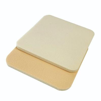 China Antimicrobial Super Soft Traumatic Wound Absorbent PU Foam Medical Sterile Dressings Borderless for sale