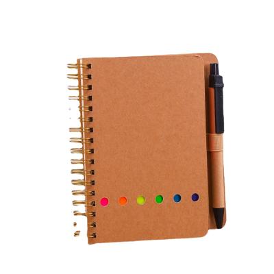 China 2022 Promotion Hardcover Book Custom Paper Wrapping Notebook Spiral Notebook 2022 With Wrapping Paper Wholesale for sale