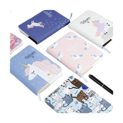 China Custom Poppit Bubble Notebook School Writing Notepad Girls Customized Cute Personalized Unicorn Hardcover Notebook A6 Pages Inner Notebook for sale