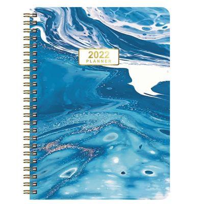 China Simple Ring Cover Spiral Calendar Office Supplies Notebook Business Planner Notebook A5 Spiral Notebook Ring Cover for sale