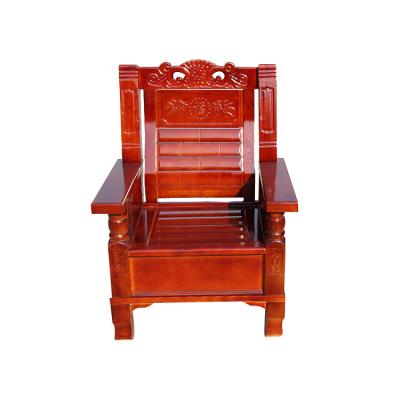 China Other Classic Split Type Chinese Solid Wood Set Sofa Furniture Family Wooden Sofa Combination Suit Living Room Set 1+2+3 Sets for sale