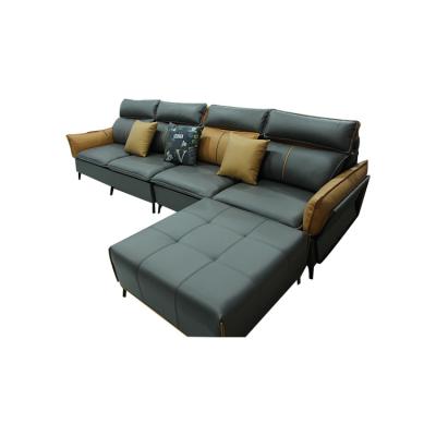 China Other Modular Modern Corner Sectional L Beds Form Sofa Set Furniture Living Room Sofas for sale