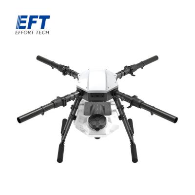 China Modularization EFT E410P 10L Dron De Agricola Drone Agriculture New 10 Liter Farm Drone Spray Quadcopter Frame for sale