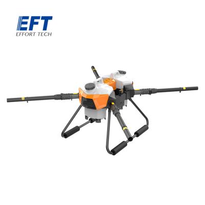 China Drone Farming Sprayer EFT G20-Q Quadcopter20L20KG Drone Agriculture Sprayer Dual 10L Tank Agriculture Drone Sprayer for sale