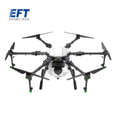 China EFT Plant Agriculture Drone E610P 10L Drone Agriculture Sprayer / Six - Axis Agriculture Sprayer Drone for sale