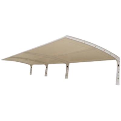 China New Waterproof Metal Wind Resist Membrane Tent Car Parking Tension Car Shelter Tent Membrane Structure Shade for sale