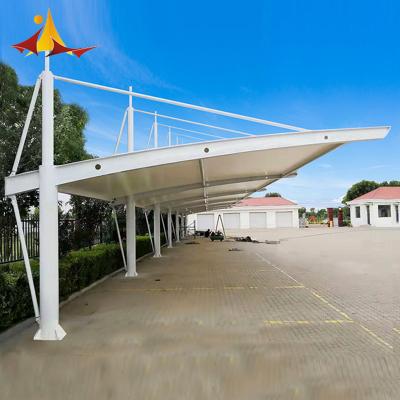 China Tropical Membrane Structure PVDF Sale Cover  Steel Frame for Singapore for sale