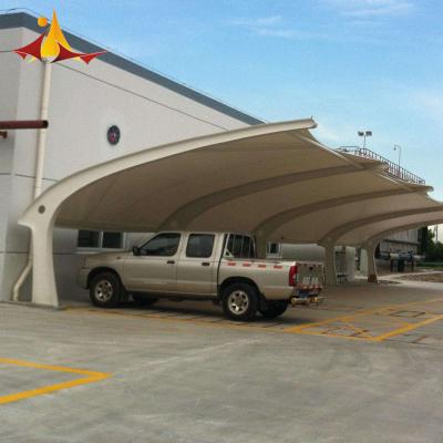 China Manufacturer Tensile Membrane Metal Supplier Factory Structure For Public Area Car Shed for sale