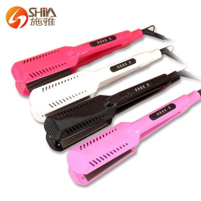 China Hot Selling Outdoor Led Display PTC Heater Private Label Flat Iron Power Cord Hair Straightener 9909 for sale