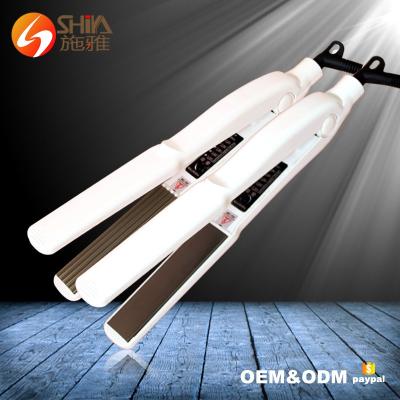 China hot selling best short hair straightener price flat iron nano titanium flat iron with teeth 858 SY-858 for sale