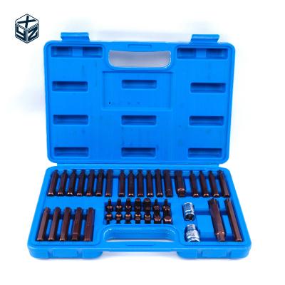 China Multifunctional 48pcs S2 Plastic Box Bits Set in Natural Finish for Precision Machining for sale