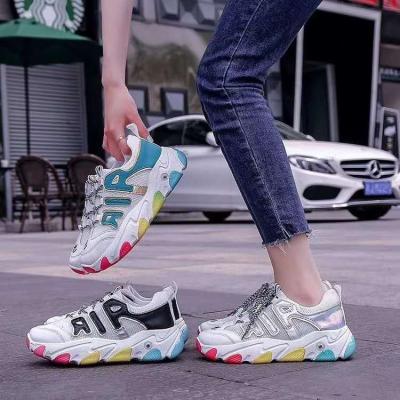 China 2020 breathable Cheapest and good quality sneakers from custom manufacturer fashion sport shoes women for sale