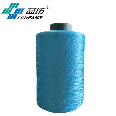 China Anti-bacteria DTY 50D-600D Dope Dyed 100% Polyester Yarn , Polyester Texture Yarn 150/48 for sale