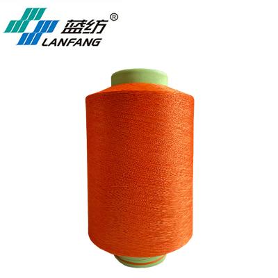 China Anti-bacteria IN STOCK DTY 50D-600D Dope Dyed 100% Polyester Yarn , DTY Polyester Filament Yarn 75d/72f/2 SD for sale