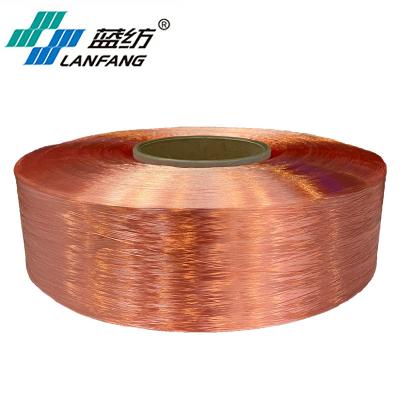 China Anti-bacteria Polyester Dope Dyed Textured Yarn FDY Filament Yarn for sale