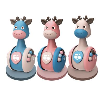 China 2021 Hot Selling Cute Funny Plastic Baby Buttons Music Rocking Toys Other Learning Rocker Educational Baby Toy for sale