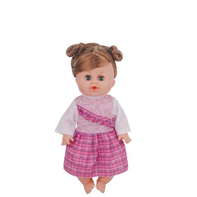 China Toy Lovely musical 14 inch drink and pee six noises for sale reborn silicone baby dolls play for sale