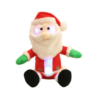 China Sing Christmas Hot Selling New Toy Gift Dancing Music Singing Christmas Decoration Toy for sale