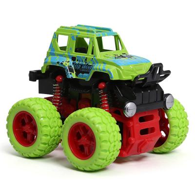 China Wholesale Cheap Big Rubber Food Wheel Monster Rear Car 360 Degree Rotate Mini Racing Car Toy for sale