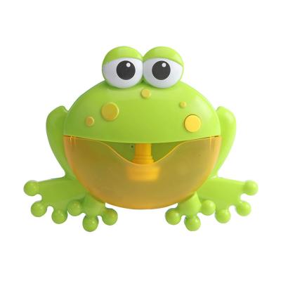 China Wholesale 2021 New Cartoon Toy Kids Toy Machine Electric Bubble Frog For Bath for sale