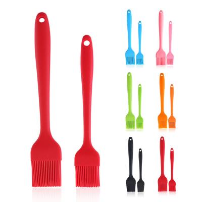 China Viable Silicone Oil Brush Factory Direct Pastry Brush Baking BBQ Baking Silicone Basting Oil Brush Kitchen Tools for sale