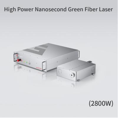 China 2800W Quasi CW Fibra láser eléctrico Nano Segundo láser para la soldadura de metales de alta reverberación en venta