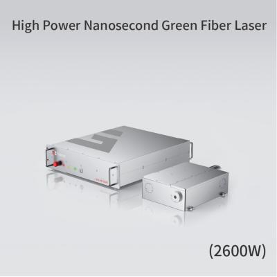 China Laser de fibra QCW de alto rendimiento de 2600W de fibra verde en venta