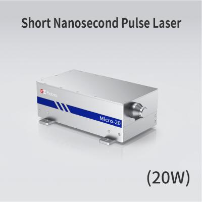 China 20W Single Mode Short Pulse Laser High Productivity With Customizable Frequency for sale