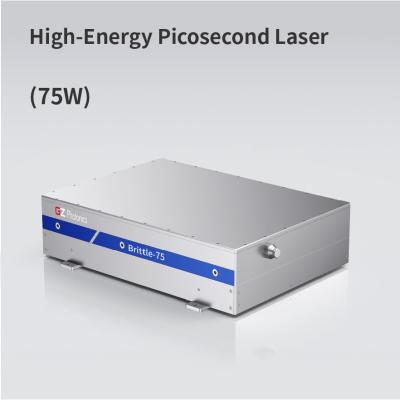 China Eficiência energética Laser de fibra de picossegundo 75W Operação estável com modo de pulso à venda