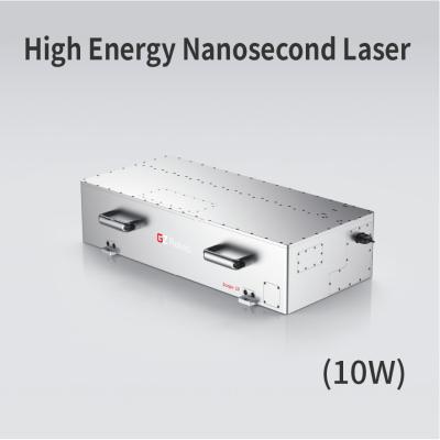 China 10W Industrial Nanosecond Fiber Laser High Precision with 50 Mj Energies Ranging for sale