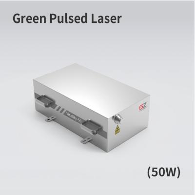 China 50W High Strength Pulsed Green Laser Long Lasting With Minimal Thermal Effect for sale