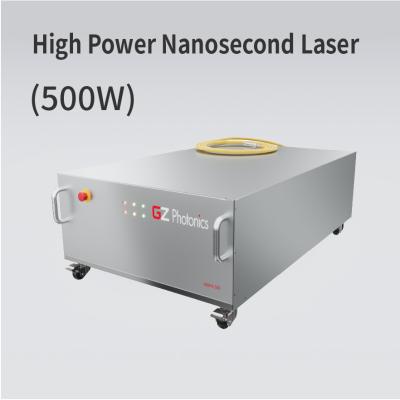 China Portable Mopa Faserlaserquelle kontinuierlicher 500w Faserlaser mit geringer Geräuschleistung zu verkaufen