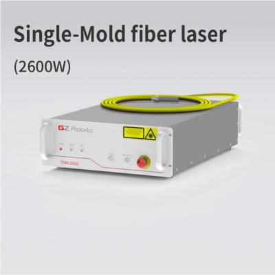 China 2600W Continu Wave Cw Laser Sterke stabiliteit voor het snijden van dunne platen Te koop